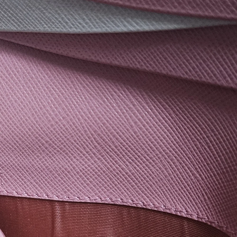 Prada Tri Tone Saffiano Leather Wallet - Picture 7 of 8